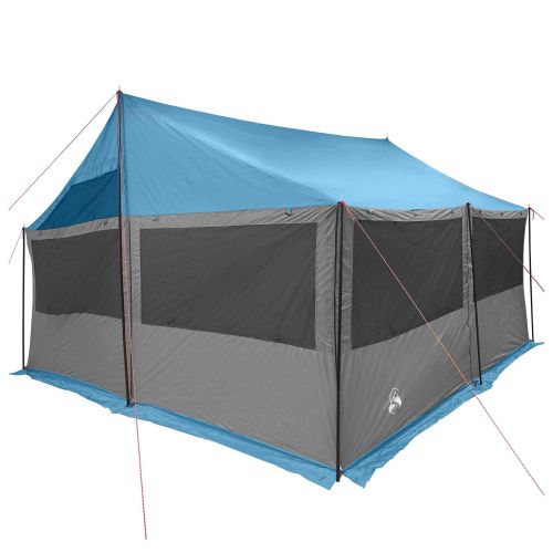 Семейна палатка Синьо 450 x 400 x 265 см Полиестер и стомана