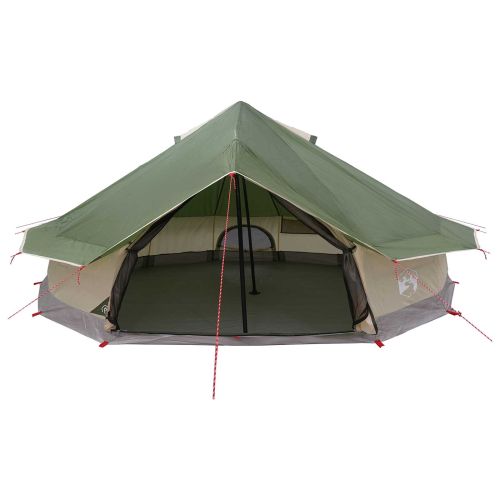 Палатка типи Зелено 800 x 800 x 430 см Полиестер и стомана