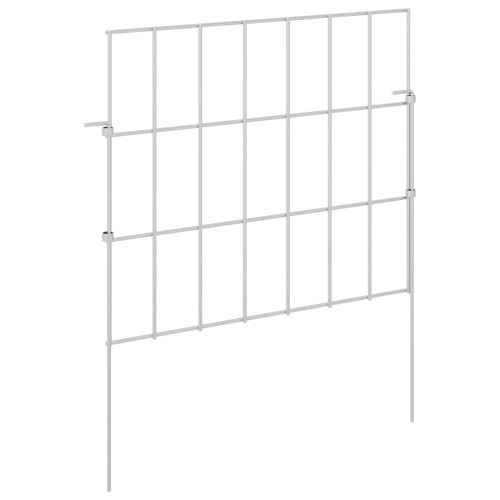 Оградата за градината с колчета 24 pcs 35 x 30 см Mesh