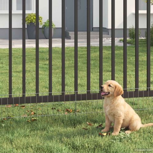 Оградата за градината с колчета 48 pcs 75 x 30 см Mesh