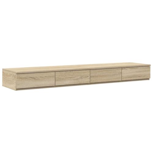 Чекмеджета за легло с чекмедже Сонома дъб 135 x 36,5 x 16,5 см