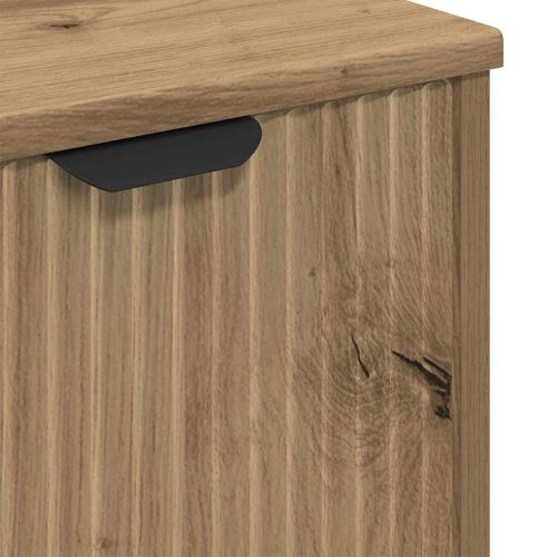 Шкаф за мивка в баня Дъб 60,5 x 33,5 x 61 см Инженерно дърво
