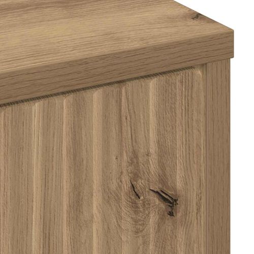Служебен шкаф Дъб 89,5 x 33 x 82 см Инженерна дървесина