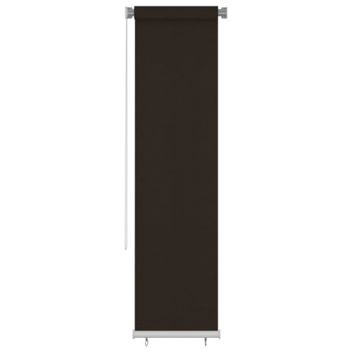 Външна роло щора, 60x230 см, кафява, HDPE