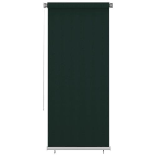 Външна роло щора, 100x230 см, тъмнозелена, HDPE