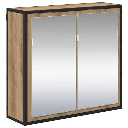 Комплект мебели за баня 4 бр. Дъб 65 x 33 x 60 см
