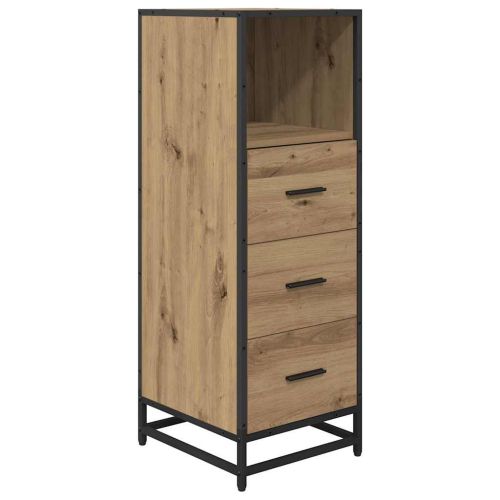 Комплект мебели за баня 4 бр. Дъб 65 x 33 x 60 см