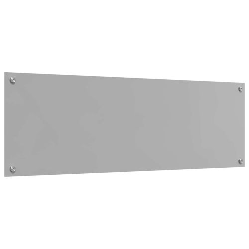 Кухненски гръб Светлосиво 120 x 40 cm закалено стъкло