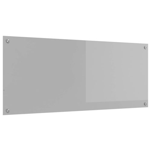 Кухненски гръб Светлосиво 120 x 50 cm закалено стъкло
