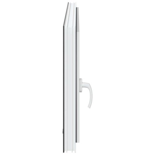 Прозорец за мазе RISOR 120 x 60 cm PVC и стъкло Антрацит