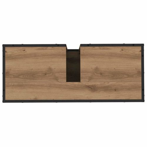 Комплект мебели за баня с чекмедже 4 pcs Дъб Инженерно дърво