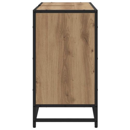 Шкаф за баня Дъб 80 x 33 x 60 см Инженерна дървесина