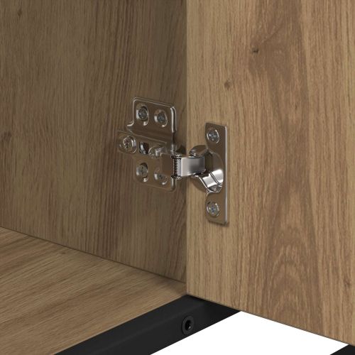 Шкаф за баня Дъб 80 x 33 x 60 см Инженерна дървесина