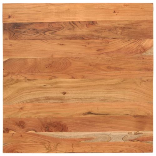 Плот за маса 80x80x3,8 см квадратен масивна акация