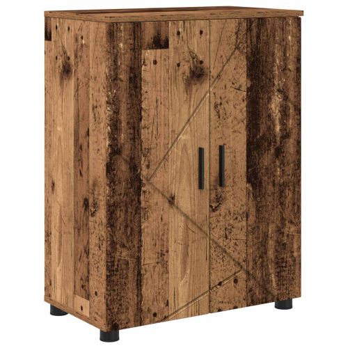 Шкаф за баня Старо дърво 60 x 35 x 80 см