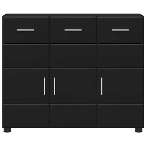 Служебен шкаф FLORIN 88,5 x 30,5 x 73 см Черно