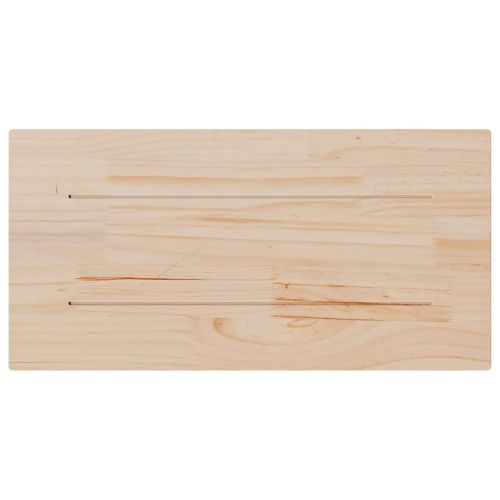 Плотове за маси, 2 бр, 70x35x1,7 см, правоъгълни, бор масив