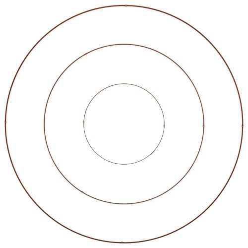 Градинска саксия Ръждясало 120 x 120 x 20 см Патинираща стомана