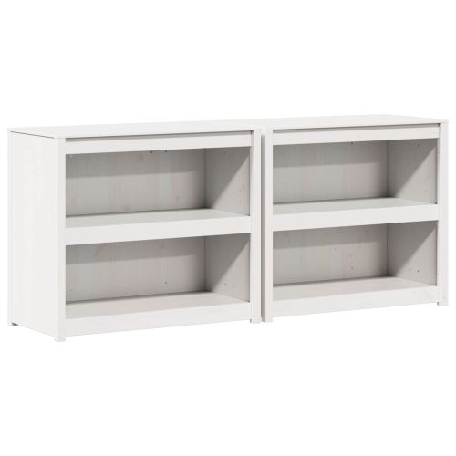 Кухненски шкаф за открито MEPPEL 2 pcs Бяло 212 x 55 x 92 см