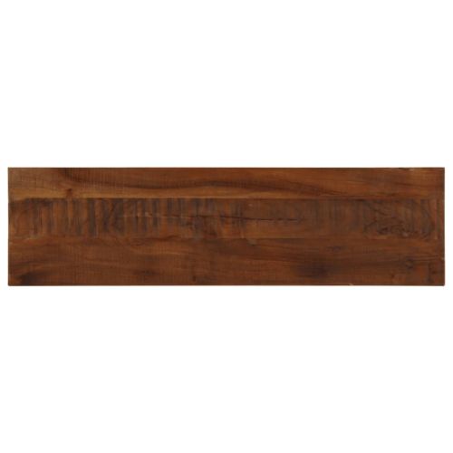 Плот за маса 100x40x3,8 см правоъгълен регенерирано дърво масив