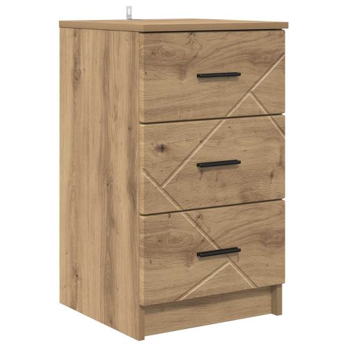 Нощен шкаф дъб артизан 38 x 38 x 66 см Инженерна дървесина