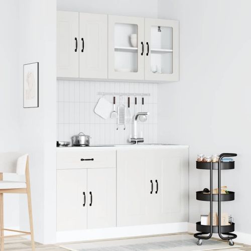 Комплект кухненски шкафове от 4 части Kalmar, инженерно дърво