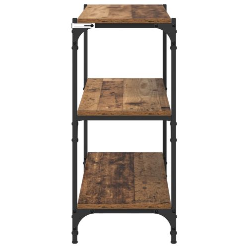 Шкаф за книги Старо дърво 80 x 33 x 70,5 см
