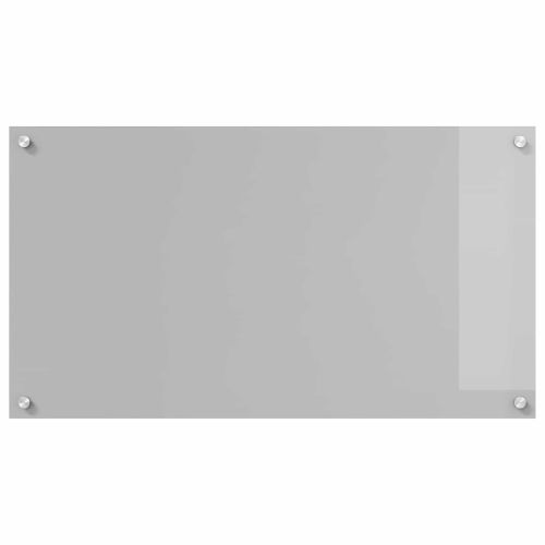 Кухненски гръб Светлосиво 90 x 50 cm закалено стъкло