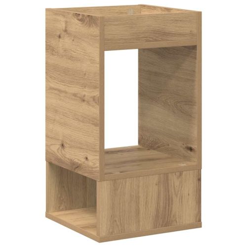 Крайна масичка Дъб 30 x 30 x 56 см Инженерна дървесина