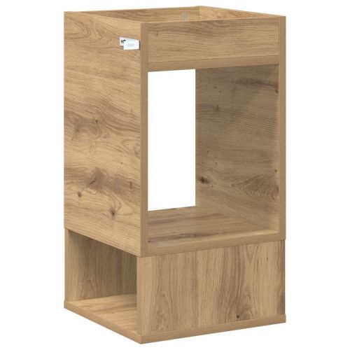 Крайна масичка Дъб 30 x 30 x 56 см Инженерна дървесина