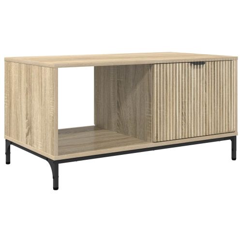 Масичка за кафе Сонома дъб 90 x 49 x 46 см Инженерно дърво