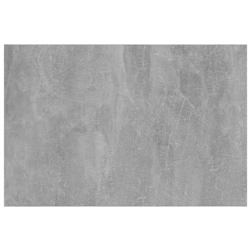 Рафтове за етажерка, 8 бр, бетонно сиви, 60x40x1,5 см, ПДЧ