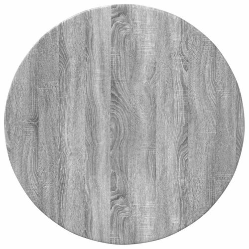Топ за маса Сив сонома Ø 60 x 1,5 cm Инженерно дърво