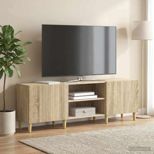 ТВ шкаф Дъб сонома 150 x 31 x 50 см Инженерна дървесина
