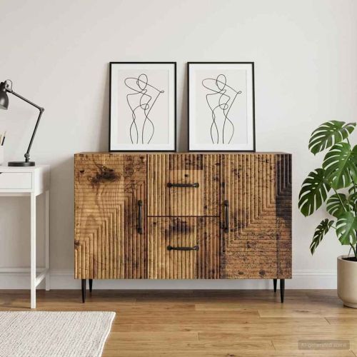 Служебен шкаф Старо дърво 89 x 34,5 x 60 см Инженерна дървесина