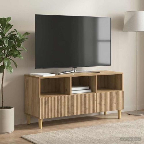 ТВ шкаф Дъб артизан 102 x 34,5 x 50 см Инженерна дървесина