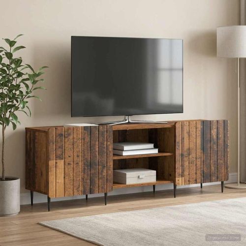ТВ шкаф Старо дърво 150 x 31 x 52 см Инженерна дървесина