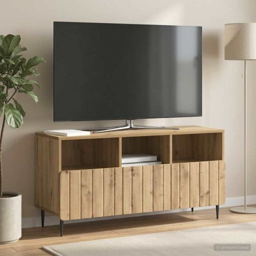 ТВ шкаф Дъб артизан 102 x 34,5 x 50 см Инженерна дървесина