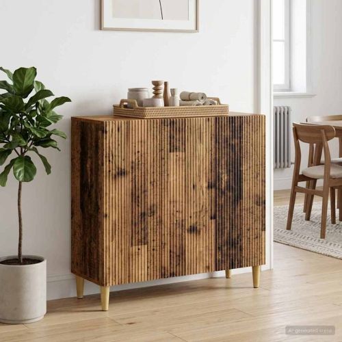 Служебен шкаф Старо дърво 89 x 34,5 x 80 см Инженерна дървесина