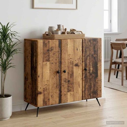 Служебен шкаф Старо дърво 89 x 34,5 x 80 см Инженерна дървесина