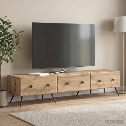 ТВ шкаф Дъб артизан 147 x 34,5 x 30 см Инженерна дървесина