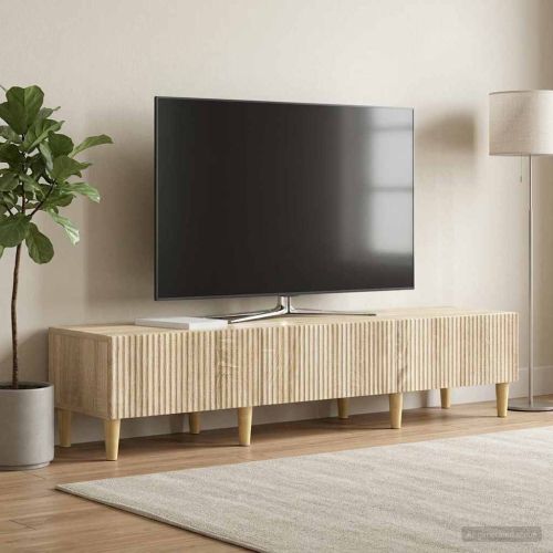 ТВ шкаф Дъб сонома 147 x 34,5 x 30 см Инженерна дървесина