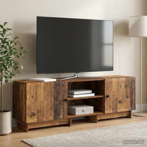 ТВ шкаф Старо дърво 150 x 31 x 50 см Инженерен дървен материал