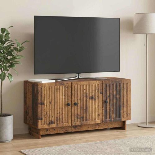 ТВ шкаф Старо дърво 99 x 34,5 x 50 см Инженерна дървесина