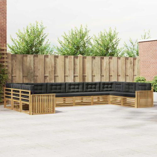Комплекти дивани Солидно акациево дърво