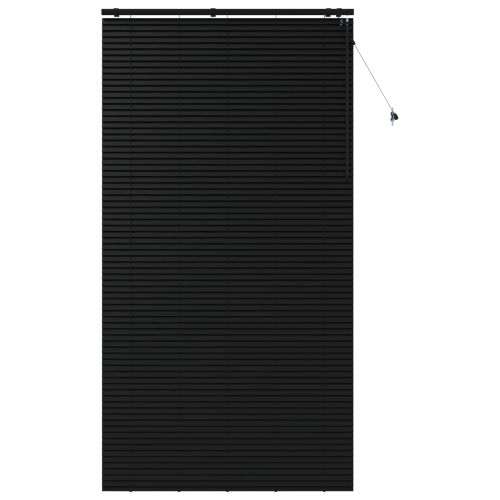 Венецианска щора Черно 125 x 250 cm 35 mm