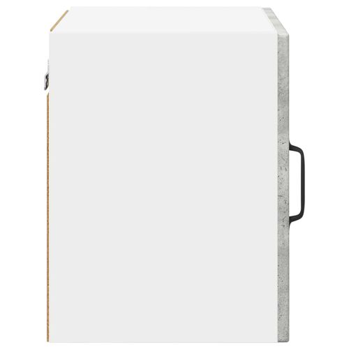 Стенен стъклен шкаф PORTO 2 pcs Циментено сиво 40 x 31 x 40 см