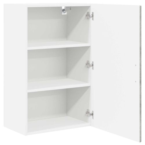 Стенен шкаф PORTO Циментено сиво 50 x 31 x 80 см
