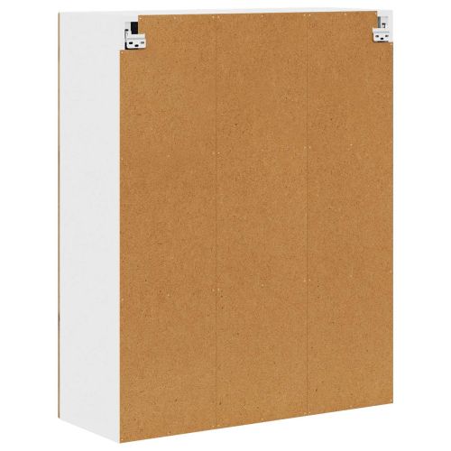 Стенен стъклен шкаф PORTO Дъб 80 x 31 x 100 см