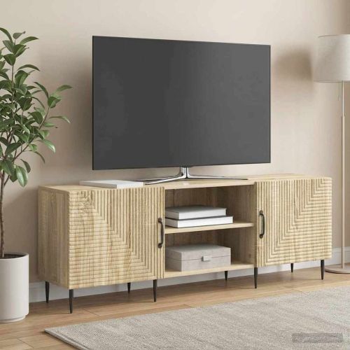 ТВ шкаф 150 x 31 x 50 см Дъб сонома Инженерна дървесина